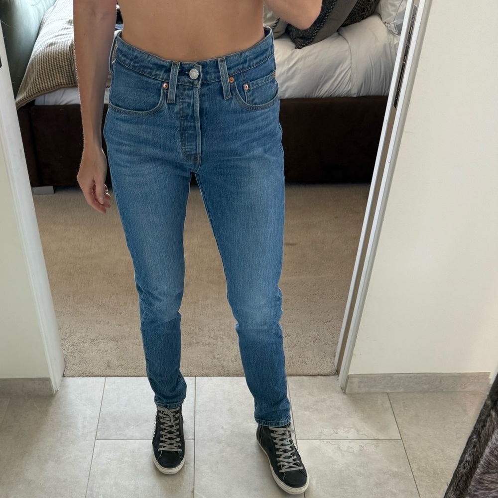 Levi’s 501 Skinny Jeans Size 26 Short W26 L30